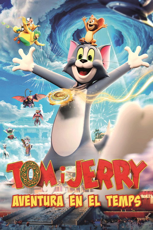 Cartell de Tom i Jerry: aventura en el temps