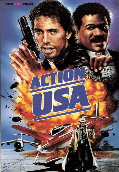 Action U.S.A. movie poster player