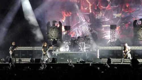 Slayer - Live Hellfest Backdrop Blur