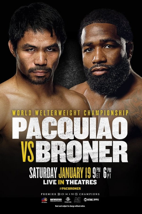Manny Pacquiao vs Adrien Broner