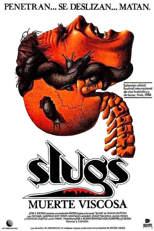 Slugs: muerte viscosa (1988) poster