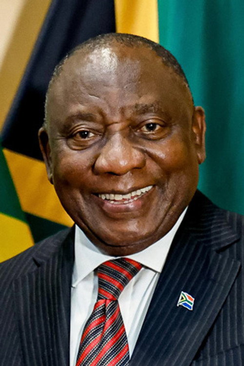 Cyril Ramaphosa interpretando a Self