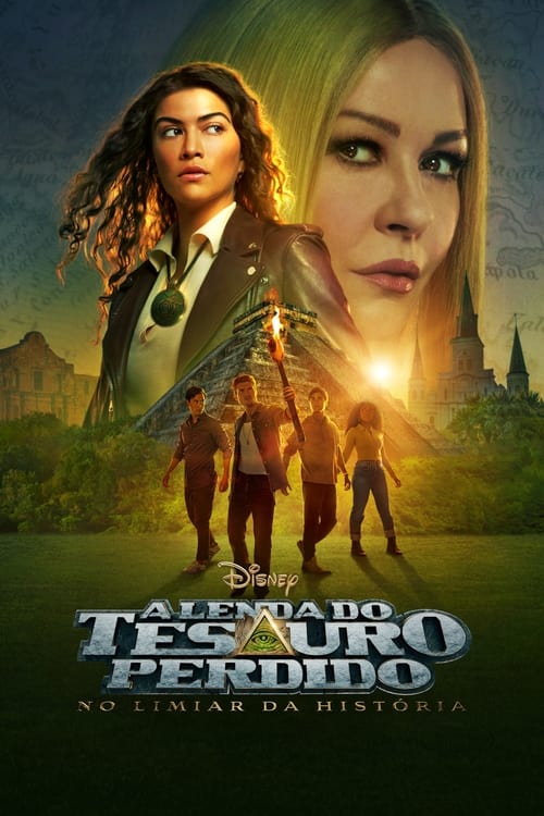 Poster da série A Lenda do Tesouro Perdido: No Limiar da História