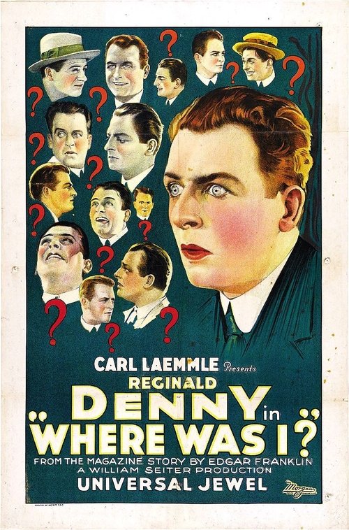 Where Was I? movie poster player