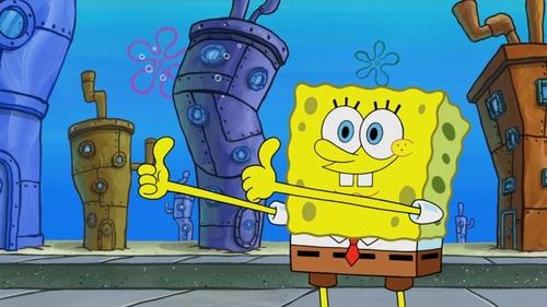 Escena del episodio 30 de la temporada 9 de la serie Bob Esponja