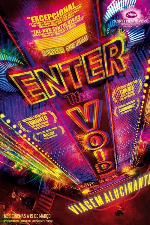 Enter the Void - Viagem Alucinante movie poster player