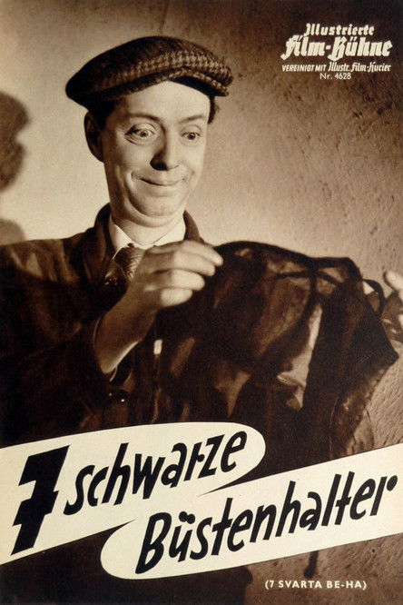 7 schwarze Büstenhalter