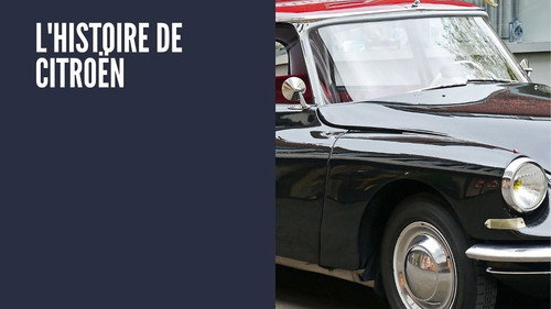 L'histoire de Citroën Backdrop Blur