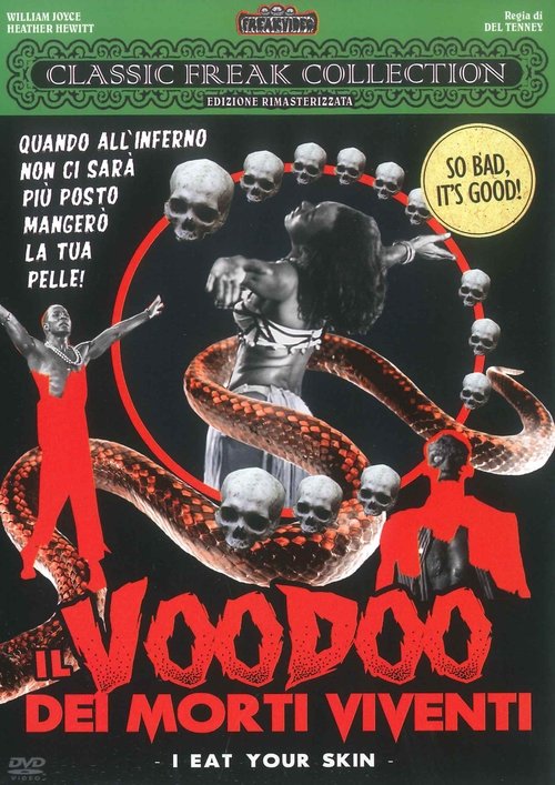 Il voodoo dei morti viventi movie poster player