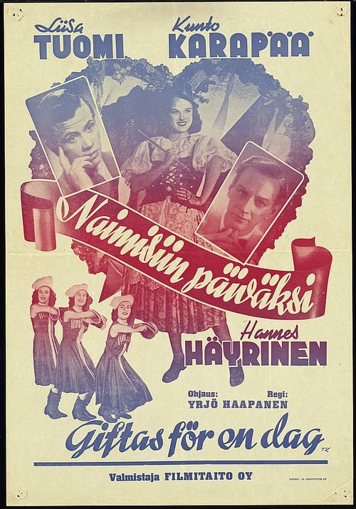 Naimisiin päiväksi (1946) poster