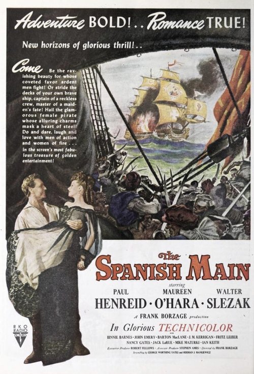 The Spanish Main poster