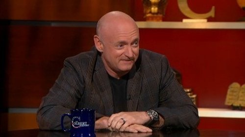 Escena del episodio 5 de la temporada 9 de la serie The Colbert Report