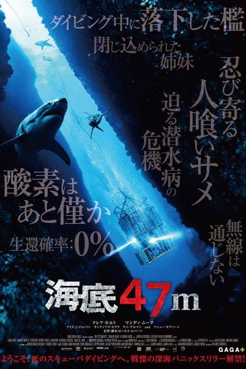 海底47m movie poster player