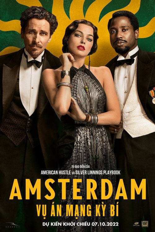 Poster Amsterdam: Vụ Án Mạng Kỳ Bí
