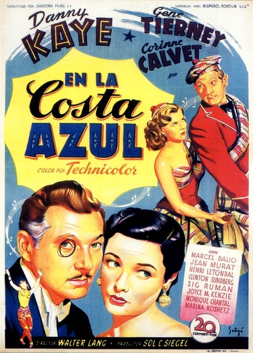 En la costa azul 1951