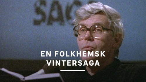 En folkhemsk vintersaga Backdrop Blur