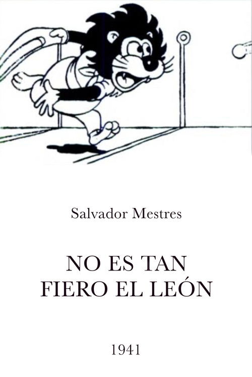 Cartell de El león y el ratón