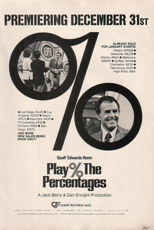 Poster Play the Percentages