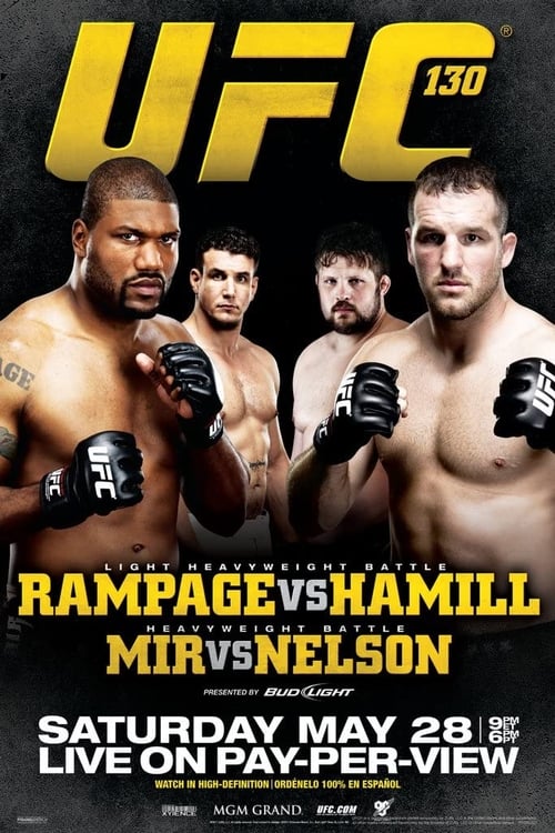 Poster UFC 130: Rampage vs. Hamill 2011