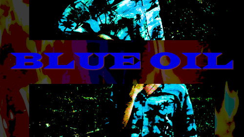 BLUE OIL Backdrop Blur