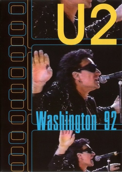 U2: Zoo TV Washington 1992 movie poster player