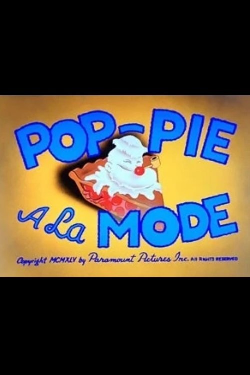 Pop-Pie a la Mode movie poster player
