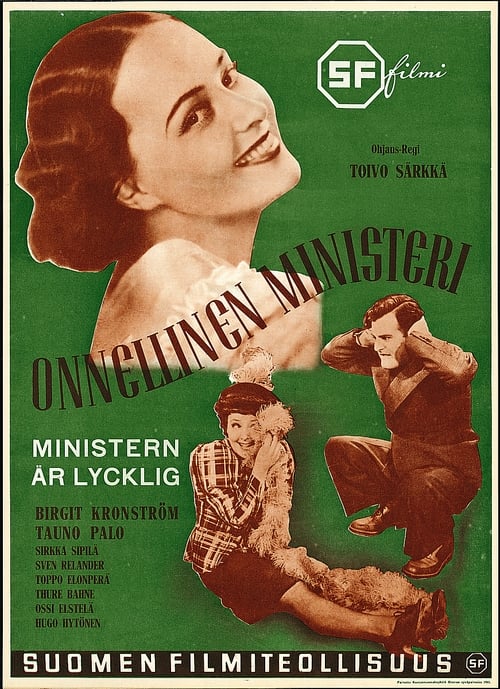 Poster Onnellinen ministeri 1941