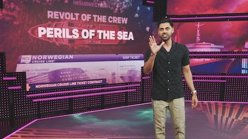 Escena del episodio 4 de la temporada 4 de la serie Patriot Act with Hasan Minhaj