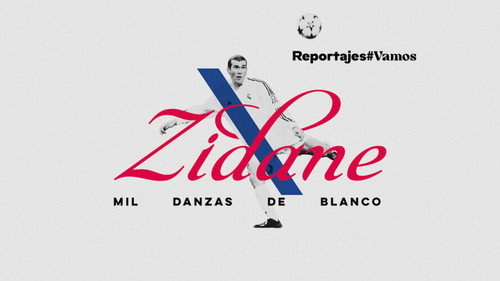 Zidane, mil danzas de blanco Backdrop Blur