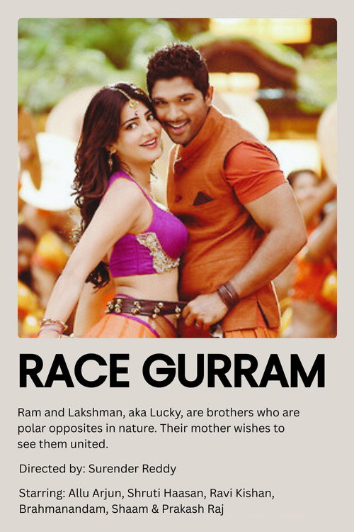 Race Gurram poster