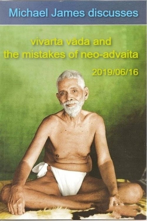 Poster Michael James discusses vivarta vāda and the mistakes of neo-advaita 2019