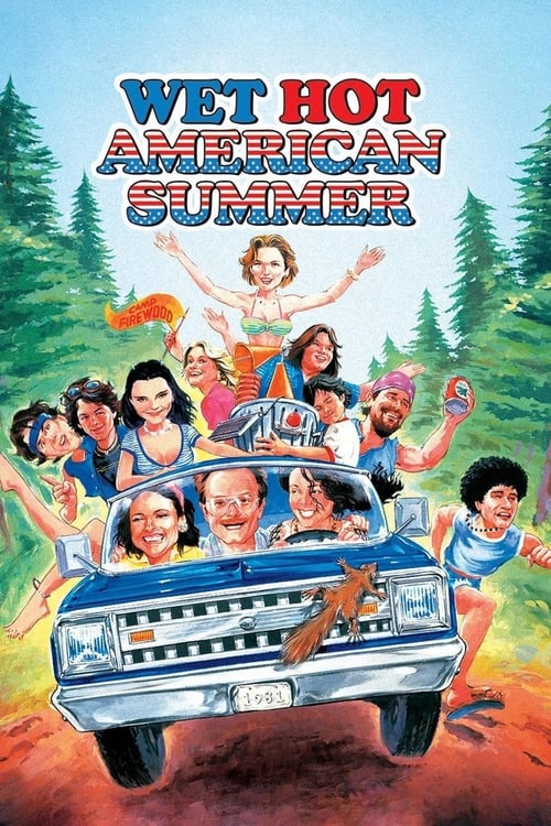 Grootschalige poster van Wet Hot American Summer