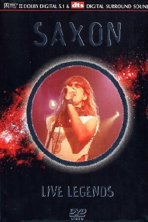 Poster Saxon: Live Legends 2004