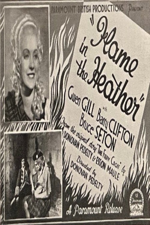 Poster for Flame in the Heather (1936)