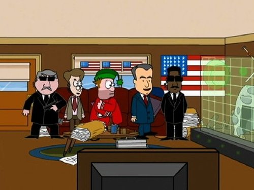 Escena del episodio 19 de la temporada 1 de la serie Chilly Beach