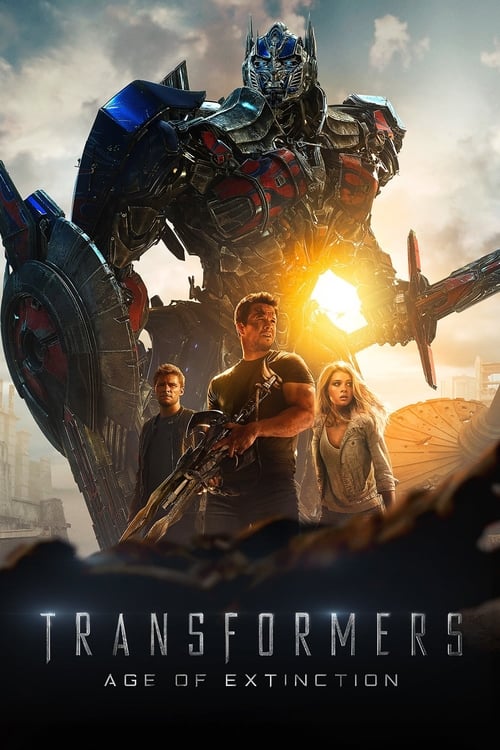 Grootschalige poster van Transformers: Age of Extinction