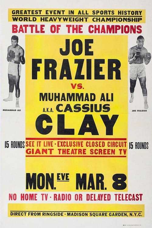 Muhammad Ali vs. Joe Frazier I (1971)