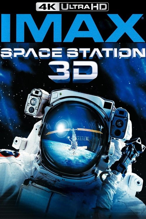 Space Station 3D poster