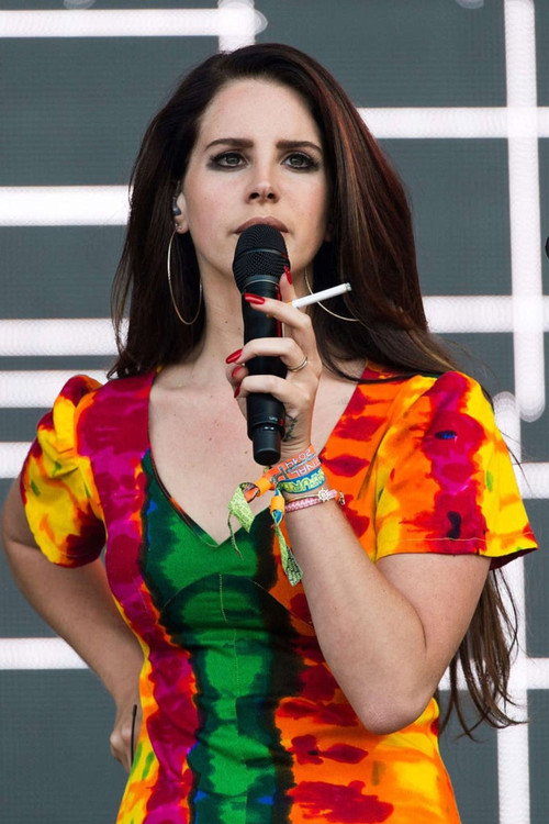 Póster oficial de Lana Del Rey - Glastonbury Festival 2014
