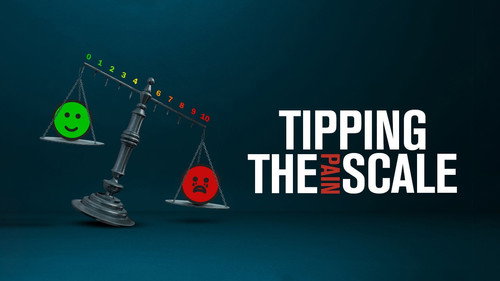 Tipping the Pain Scale Backdrop Blur