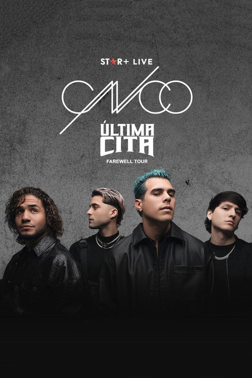 CNCO: Última cita poster