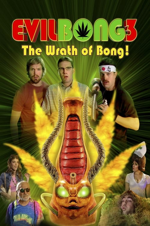 An evil alien bong crashes on earth. Its intent: world domination. Our stoner heroes are sent to the alien bong planet and held captive by nude alien beauties. Their only hope to escape and save planet earth: Eebee, the original Evil Bong.