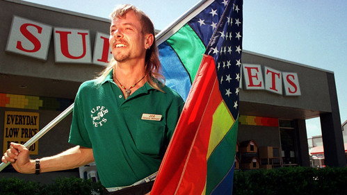 Joe Exotic Before He Was King Backdrop Blur