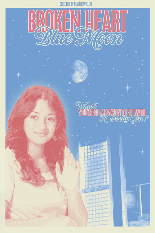 Póster oficial de Broken Heart, Blue Moon - Drama
