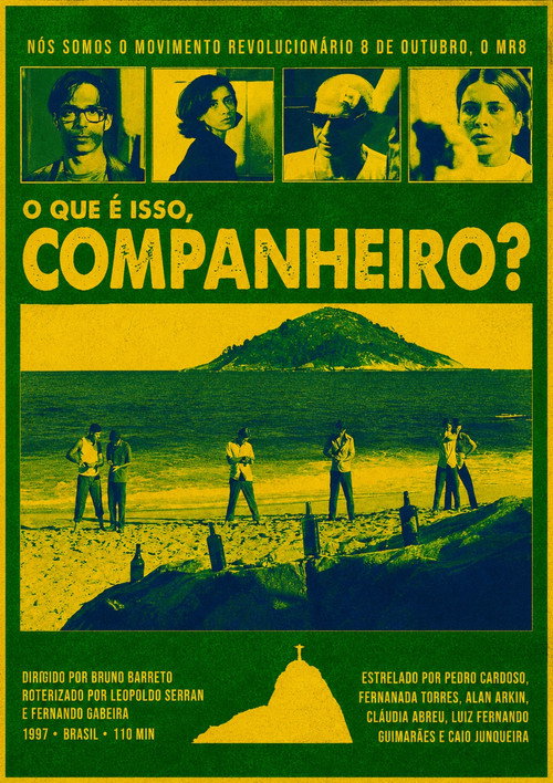 Póster oficial de Four Days in September (1997) - Thriller