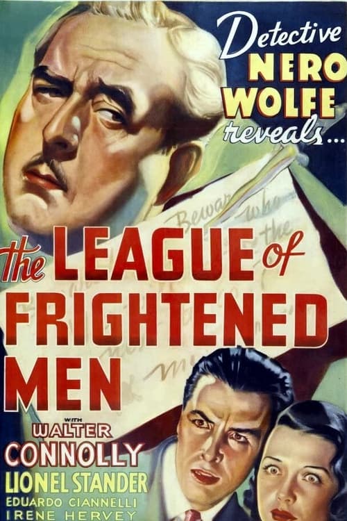 Poster The League of Frightened Men 1937