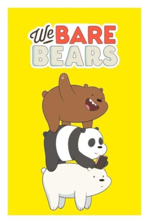 Grootschalige poster van We Bare Bears