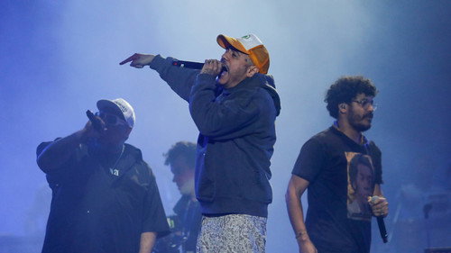 Criolo convida Planet Hemp The Town 2023 Backdrop Blur