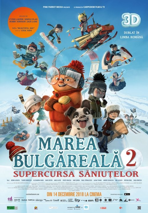 Poster pentru Marea bulgăreală 2 - Supercursa săniuțelor