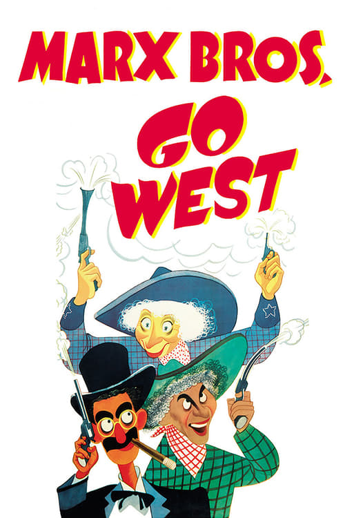 Grootschalige poster van Go West